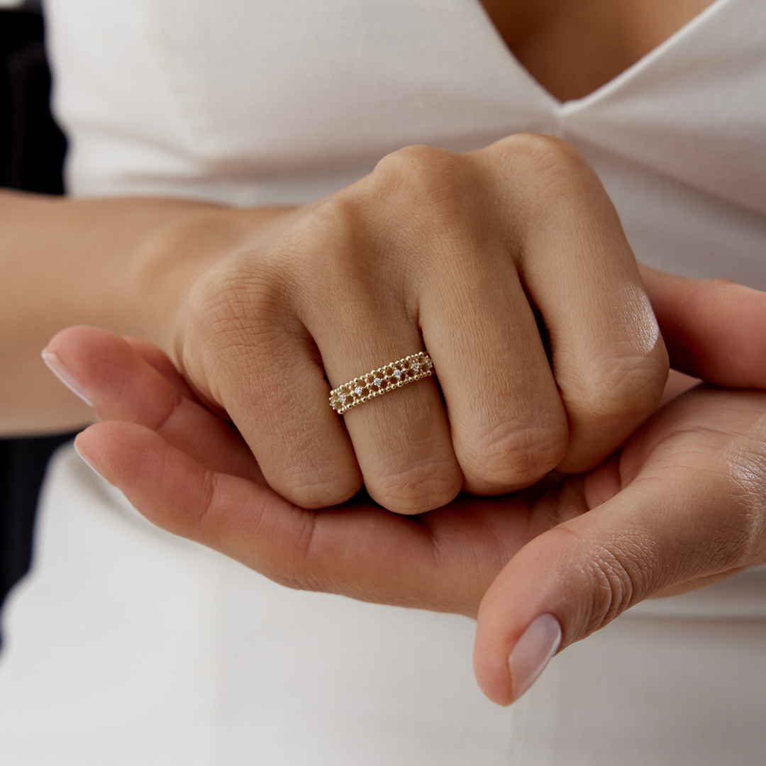 Tona Taşlı Yüzük - 1