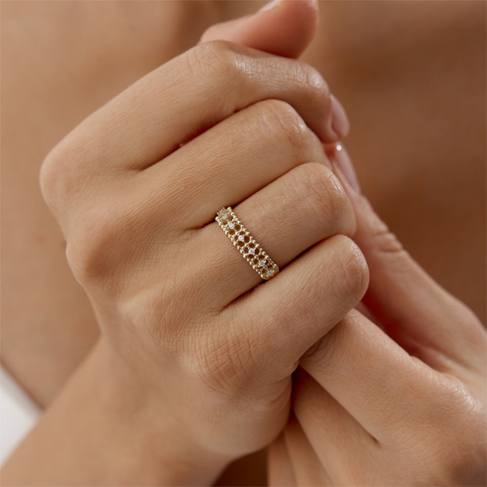 Tona Taşlı Yüzük - 2