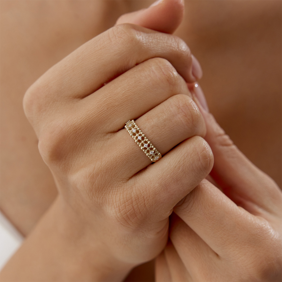 Tona Taşlı Yüzük - 2