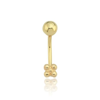 Top Çiçek Göbek Piercing - Alen