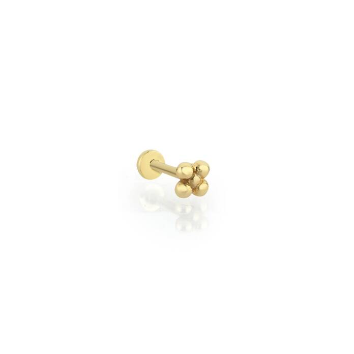 Top Çiçek Tragus Piercing - 1