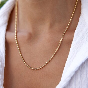 Top Detaylı Zincir - Taç