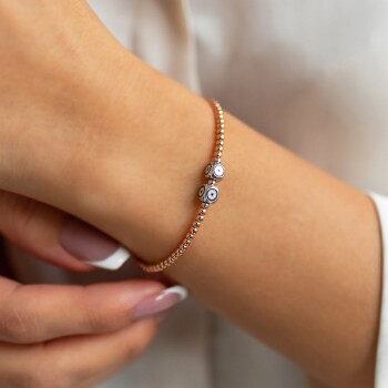 Toplu Nazar Boncuklu Kelepçe - Gökhan Bera