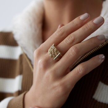 Toplu ve Örgü Yüzük - Mg Gold (1)