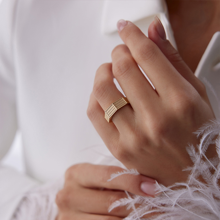 Trabzon Hasır Yüzük - Mg Gold (1)