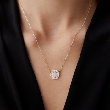 Trapez Baget Kolye - Rayna