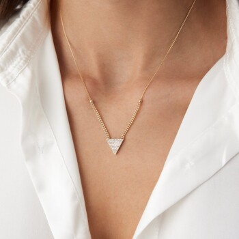 Trapez Gurmet Kolye - C.sümer