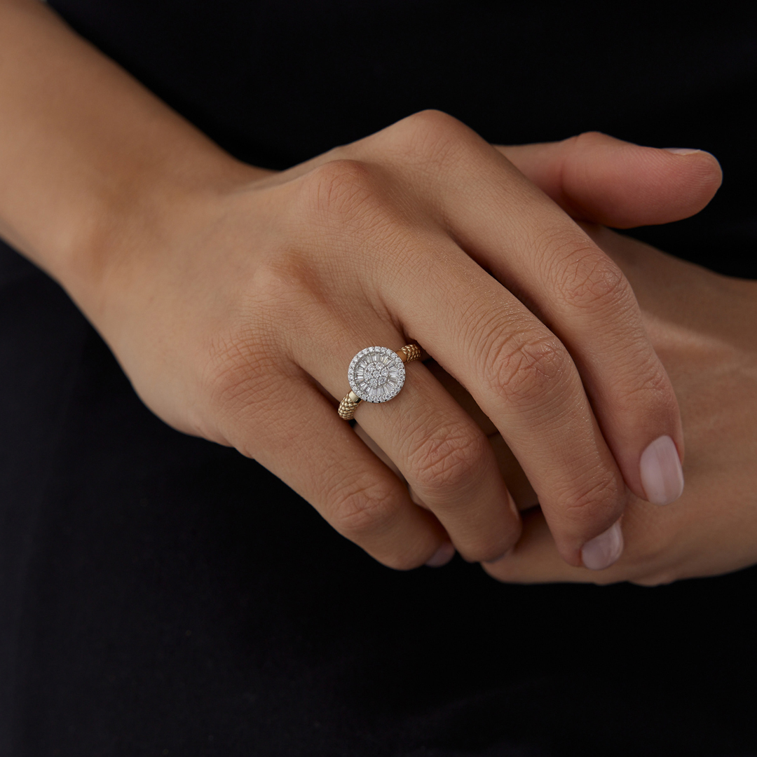 Trapez Point Yüzük - 1