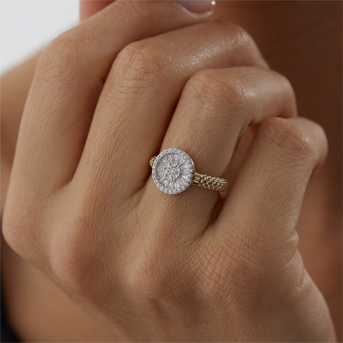 Trapez Point Yüzük - Cemart (1)