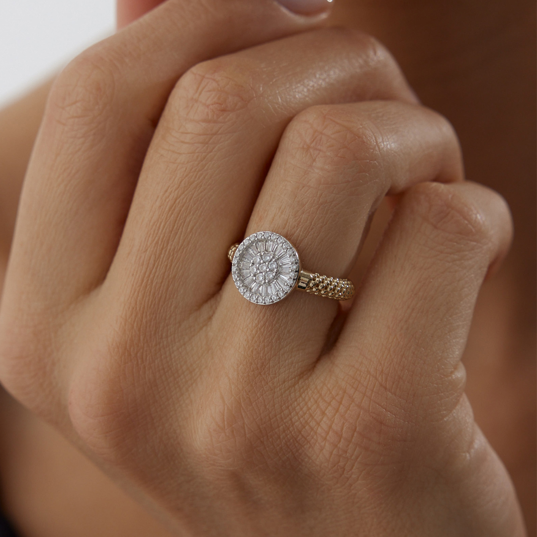 Trapez Point Yüzük - 2