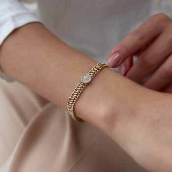 Trapez Viyana Bileklik - Rayna (1)