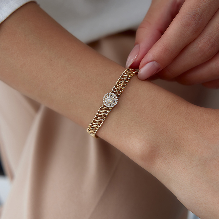 Trapez Viyana Bileklik - Rayna