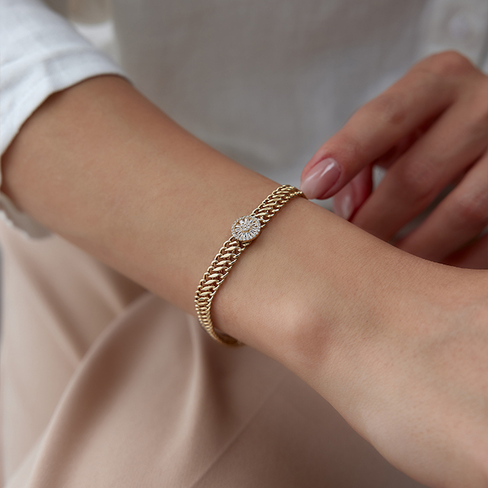 Trapez Viyana Bileklik - Rayna (1)