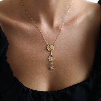 Tria Eye Coin Kolye - Rayna