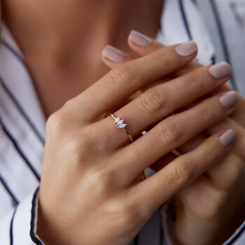 Tria Markiz Yüzük - Alen