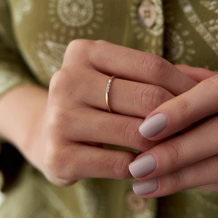 Tria Minimal Yüzük - 1