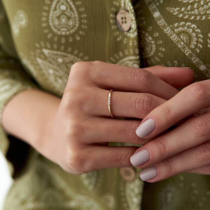 Tria Minimal Yüzük - 2