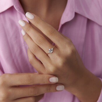 Tria Point Queen Yüzük - Mazal