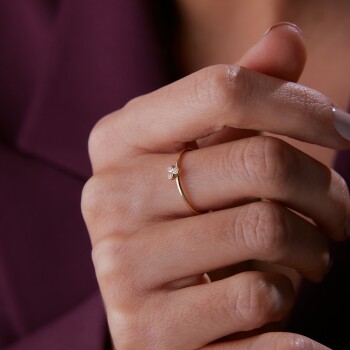 Tria Stone Yüzük - Alen