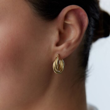 Tria Sweet Halka Küpe - Dilmener (1)