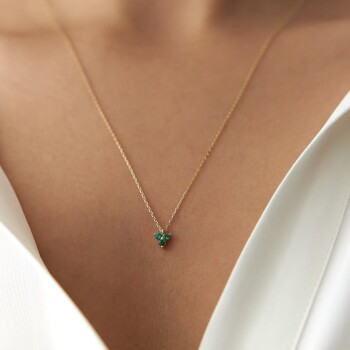 Tria Yeşil Kolye - Rayna
