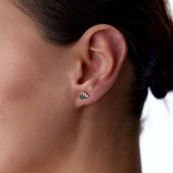 Trio Baget Renkli Küpe - Alen