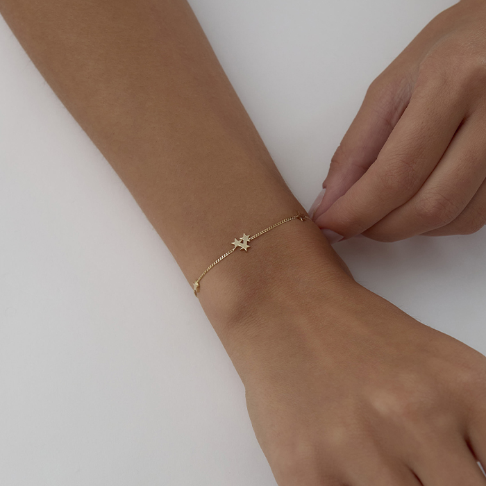 Triple Yıldız Bileklik - Rayna (1)
