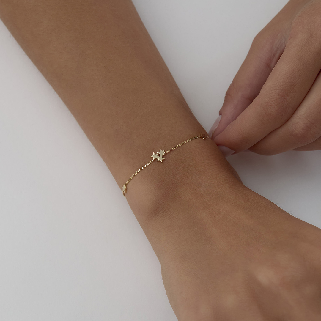 Triple Yıldız Bileklik - 2