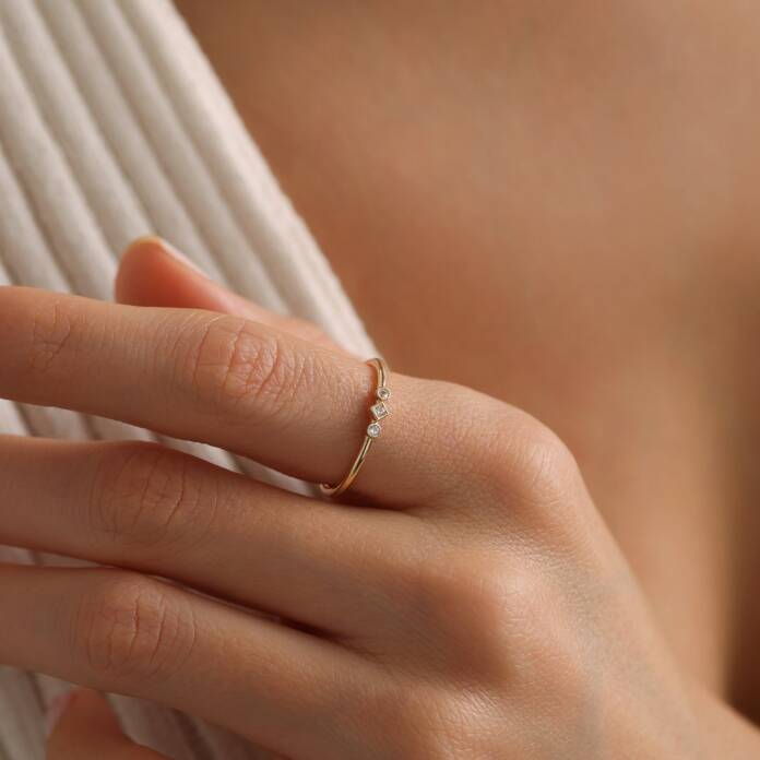 Tripo Üç Taş Yüzük - 1