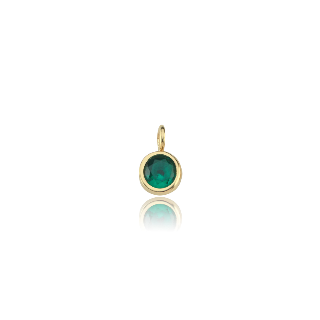Tsavorite Doğum Taşı Charm - 1