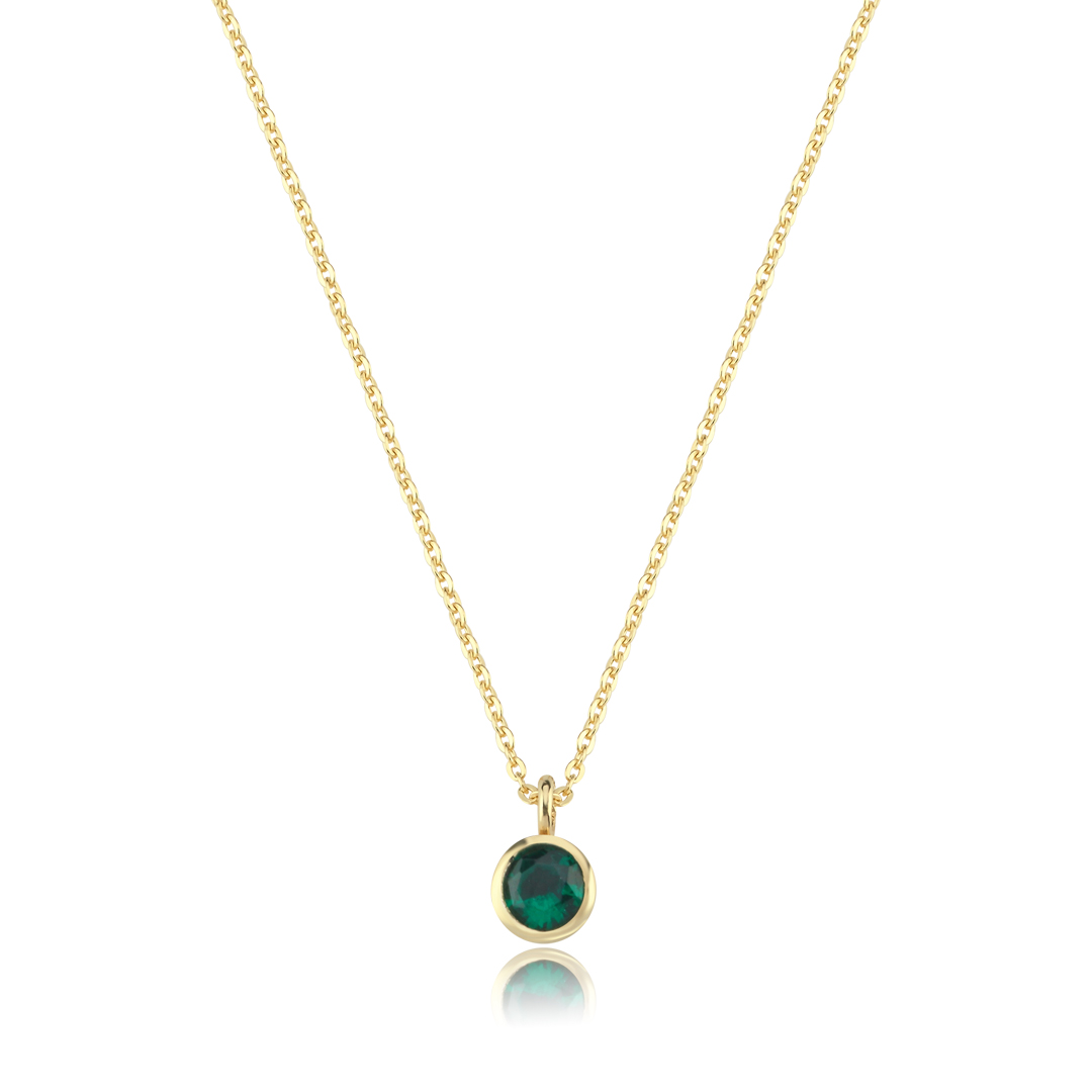 Tsavorite Stone Kolye - 1