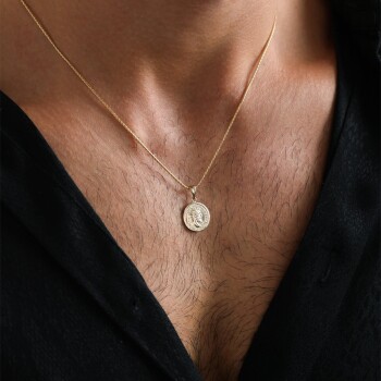 Type 1 Madalyon Erkek Kolye - Koçak