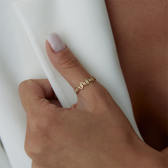 U Sarmal Yüzük - Rayna