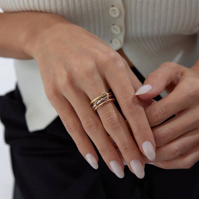 Üç Renk Halka Yüzük - 2