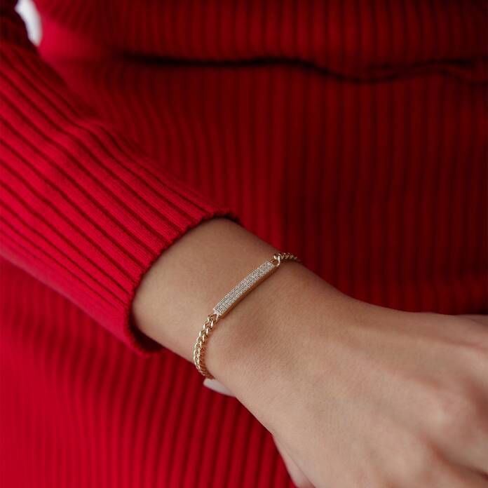 Üç Sıra Taşlı Bileklik - 2