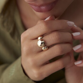 Üç Toplu Bombe Yüzük - Özer (1)