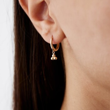 Üç Toplu Küpe - Alen