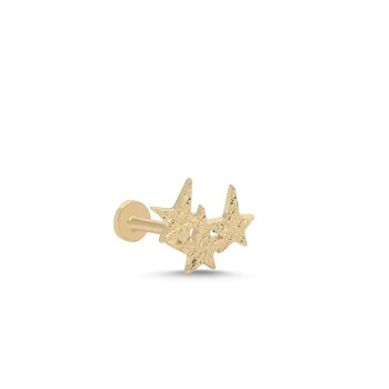 Üç Yıldız Tragus Piercing - Alen