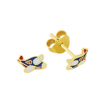 Uçak Çocuk Küpesi - Melike