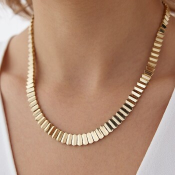 Üçgen Çatı Desenli Zincir - Ali Altınbas (1)