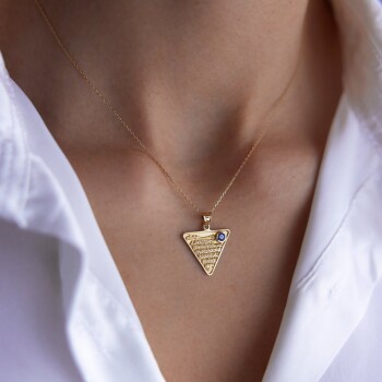 Üçgen Dua Kolye - Bedri Yalçın