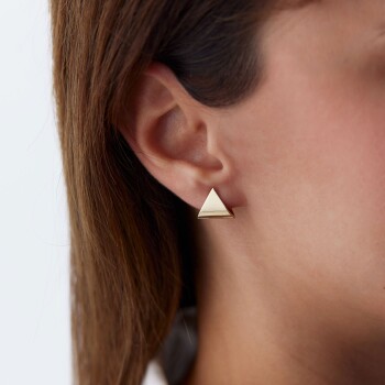 Üçgen J Küpe - Tuana (1)