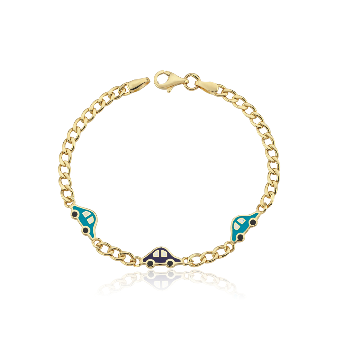 Üçlü Araba Çocuk Bilekliği - 1