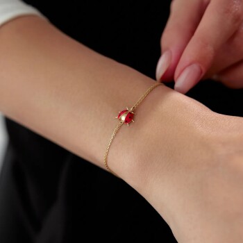 Uğur Böceği Bileklik - Rayna