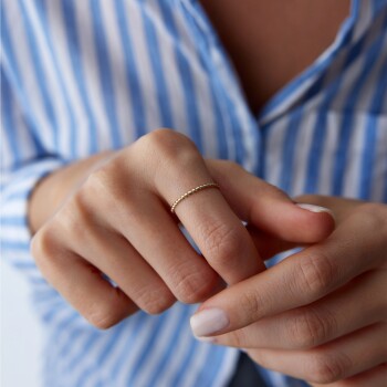 Ultra Slim Sık Burgu Yüzük - Cemart (1)