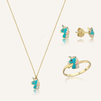 Unicorn Çocuk Seti - Melike (1)