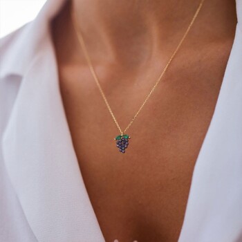 Üzüm Kolye - Rayna