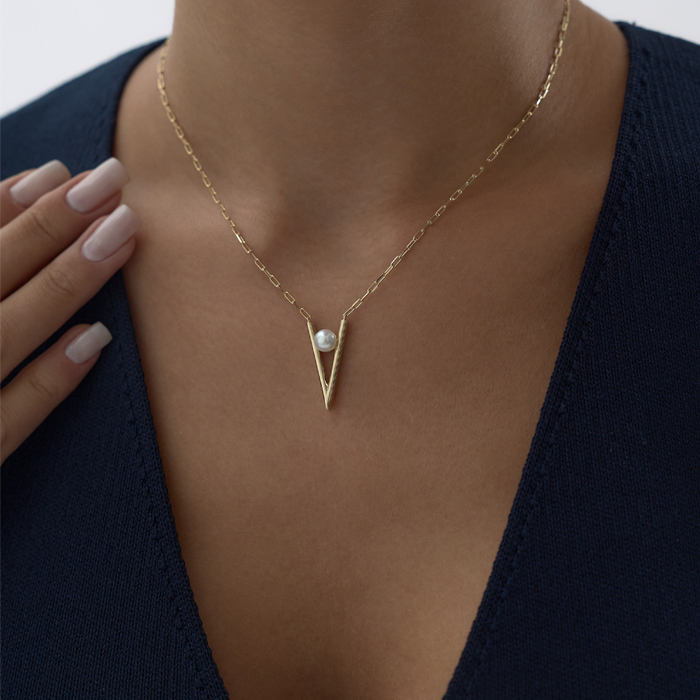 V İnci Kolye - Arax (1)