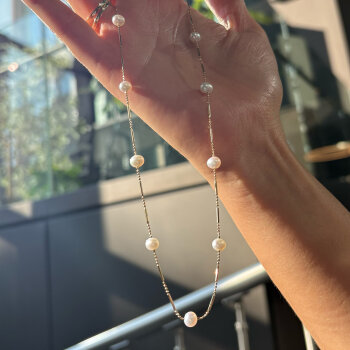 Vexla İnci Taşlı Kolye - Arax