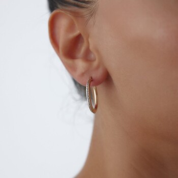 Viber Oval Küpe - Koçak (1)